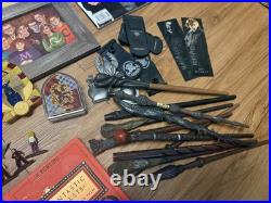 Harry Potter Large Lot Vintage New Rare Games Wands Books Toys + Warner Bros Harry Potter Large Lot Vintage New Rare Games Wands Books Toys + Warner Bros