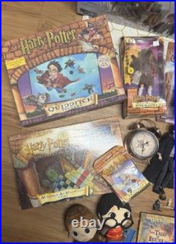 Harry Potter Large Lot Vintage New Rare Games Wands Books Toys + Warner Bros Harry Potter Large Lot Vintage New Rare Games Wands Books Toys + Warner Bros