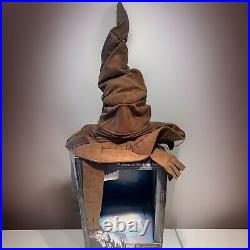 Harry Potter Rare Talking Sorting Hat Wizarding Wizards WARNER Bros With Box 2017