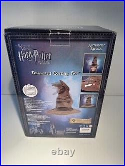 Harry Potter Rare Talking Sorting Hat Wizarding Wizards WARNER Bros With Box 2017