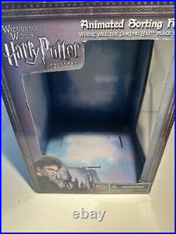 Harry Potter Rare Talking Sorting Hat Wizarding Wizards WARNER Bros With Box 2017