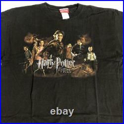 Harry Potter The Goblet Of Fire Vtg Promotion T-shirt Size L Rare USED 90s FedEx