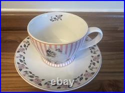Harry Potter Warner Bros Studios Tour Dolores Umbridge Cat Cup + Saucer Rare