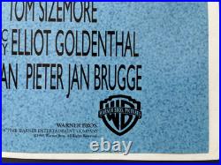 Heat 1995 warner Bros original theatrical poster 27x40.25 rare tagline version