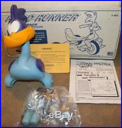 Hedstrom Road Runner Roadrunner Fatracs Animated Tricycle MIB RARE
