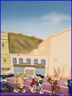 Huge & Rare Warner Brothers Looney Tunes 3D Store Display 86.5 x 42.5 x 6.5