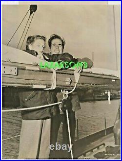 Humphrey Bogart Lauren Bacall Rare Big Sleep Photo Warner Brothers 46