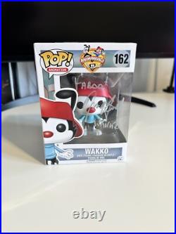 Jess Harnell Signed Wakko Funko Pop Animaniacs Warner Bros. Rare