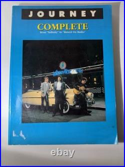 Journey 1987 Music Book Warner Bros RARE COMPLETE FROM infinity To raised