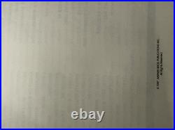 Journey 1987 Music Book Warner Bros RARE COMPLETE FROM infinity To raised