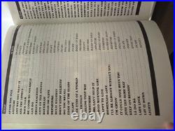 Journey 1987 Music Book Warner Bros RARE COMPLETE FROM infinity To raised