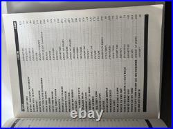 Journey 1987 Music Book Warner Bros RARE COMPLETE FROM infinity To raised