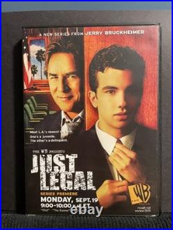 Just Legal TV Series PILOT Screener Promo WARNER BROS VERY RARE