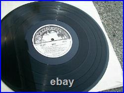 KISS 1974 Self Titled LP Rare White Label Promo AUCOIN WARNER BROS Casablanca