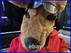Kangaroo Jack Plush Movie Promo Very Rare HTF Warner bros 2002 Plays Song Works