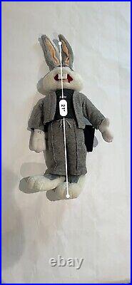 Kith x Looney Tunes 80th Anniversary Bugs Bunny Plush Toy Warner Brothers RARE