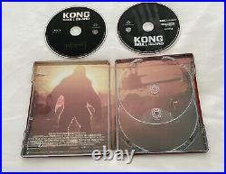 Kong Skull Island Zavvi Exclusive UK Steelbook 4K UHD Blu Ray SOLD OUT And Rare