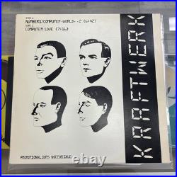 Kraftwerk Numbers OG 1981 PROMO WARNER BROS NM RARE ELECTRO