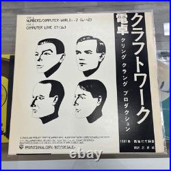 Kraftwerk Numbers OG 1981 PROMO WARNER BROS NM RARE ELECTRO