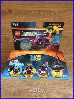 LEGO Dimensions Teen Titans Go Team Pack Raven Beast Boy 71255 VERY RARE