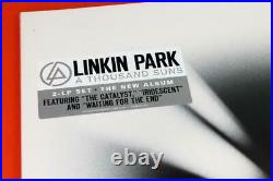 LINKIN PARK A Thousand Suns RARE SEALED 2010 1st Press Black 2 x Vinyl LP