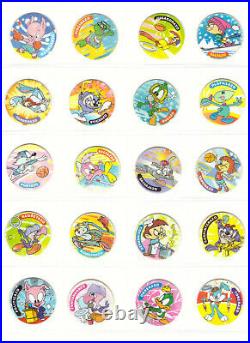 LOONEY TUNES / TINY TOON Complete 100 Tazos Toys Collection Figures Vintage