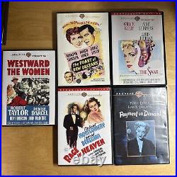LOT (25) Warner Bros Archive Collection DVDs Classic Movies Many Rare HTF