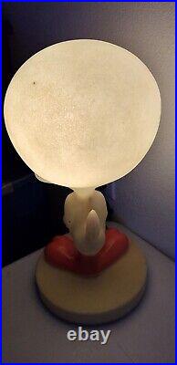 Large 19 TWEETY BIRD Vintage 1960s Lighted Lamp Blow Mold Warner Brothers RARE