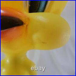 Large 19 TWEETY BIRD Vintage 1960s Lighted Lamp Blow Mold Warner Brothers RARE
