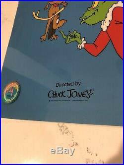 Limited Edition Sericel From the Grinch Chuck Jones RARE
