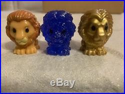 Limited Edition Ultra Rare Glitter Blue Lion King Oshie With Bonus Ooshies