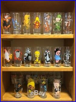Looney Tunes 1973 Warner Bros Pepsi Collectors Glasses 13 Different Rare