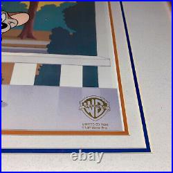 Looney Tunes Cel Mouse Wreckers Hubie Bertle Rare Warner Brothers Cell