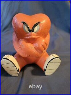 Looney Tunes Gossamer Hairy Orange Monster Sitting Figurine/Paperweight RARE HTF