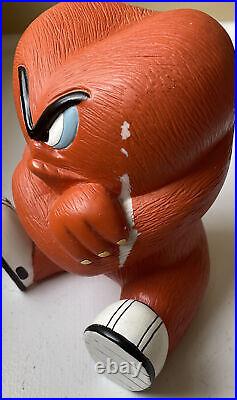 Looney Tunes Gossamer Hairy Orange Monster Sitting Figurine/Paperweight RARE HTF