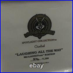 Looney Tunes Laughing All The Way Sleigh Figurine Rare Collectible 574/1200 Vtg