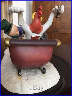 Looney Tunes Laughing All the Way Sleigh Figurine Rare Collectible 315/1200