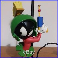 Looney Tunes MARVIN THE MARTIAN Table Lamp RUTTEN COLLECTION Statue RESIN RARE