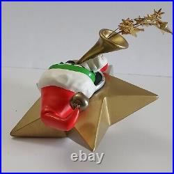 Looney Tunes Marvin the Martian Star Tree Topper with Box Warner Bros. Rare