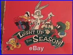 Looney Tunes Musical & Lighted Christmas tree RARE NIB Warner Bros. Studio Store