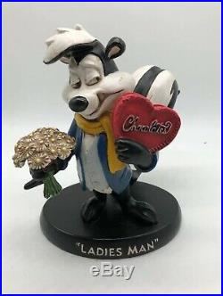 Looney Tunes Pepe Le Pew Ladies Man Figurine Statue 1994 Extremely Rare