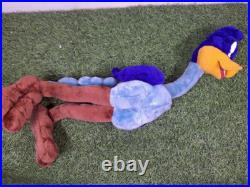 Looney Tunes ROADRUNNER Plush Stuffed Animal 1997 Warner Bros Large 24 RARE