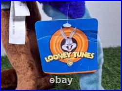 Looney Tunes ROADRUNNER Plush Stuffed Animal 1997 Warner Bros Large 24 RARE