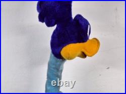Looney Tunes ROADRUNNER Plush Stuffed Animal 1997 Warner Bros Large 24 RARE
