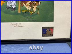 Looney Tunes Sluggers signed McKimson 254/2500 RARE, authenticity certificate