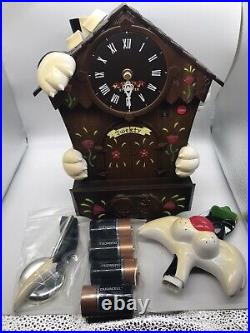 Looney Tunes Sylvester & Tweety Action, Talking & Music Cuckoo Clock 2000 Rare