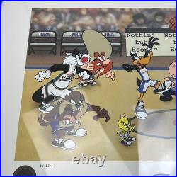Looney Tunes The Toons Tip-Off Framed Limited Edition NBA Licensed #38/350 Rare