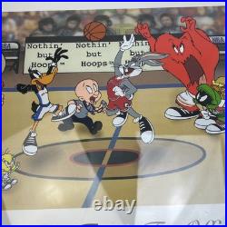 Looney Tunes The Toons Tip-Off Framed Limited Edition NBA Licensed #38/350 Rare