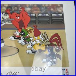 Looney Tunes The Toons Tip-Off Framed Limited Edition NBA Licensed #38/350 Rare