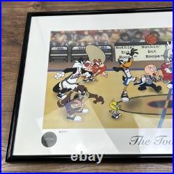 Looney Tunes The Toons Tip-Off Framed Limited Edition NBA Licensed #38/350 Rare Looney Tunes The Toons Tip-Off Framed Limited Edition NBA Licensed #38/350 Rare